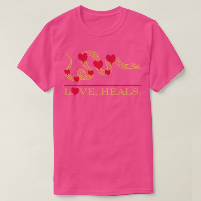 Camiseta Curas de Amor (Frente do Design)