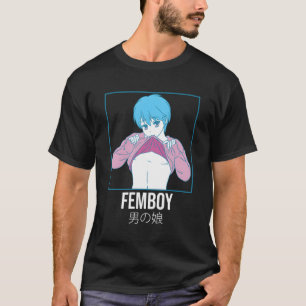 Camiseta Curativo de Animação Japonês Fem