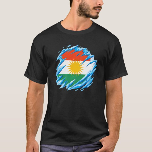 Camiseta Curdo do Curdistão (Frente)