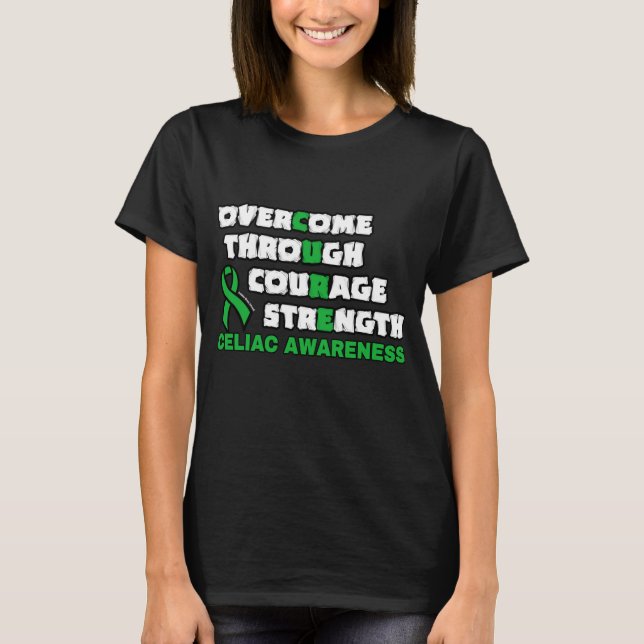 Camiseta CURE... Celiac (Frente)