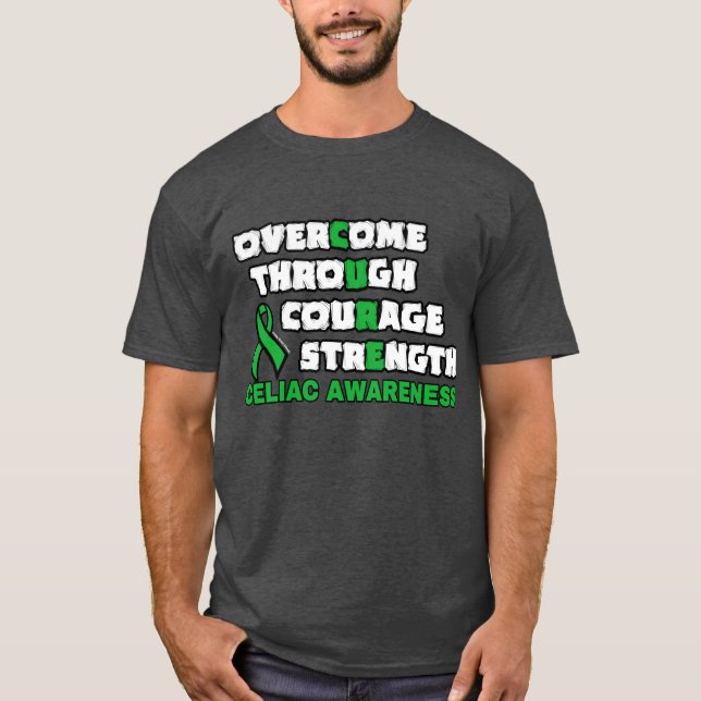 Camiseta CURE... Celiac (Frente)