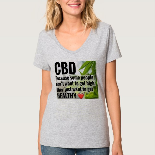 Camiseta cure com CBD (Frente)