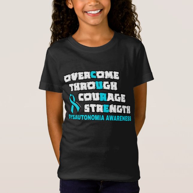 Camiseta CURE...Disautonomia T-Shirt (Frente)