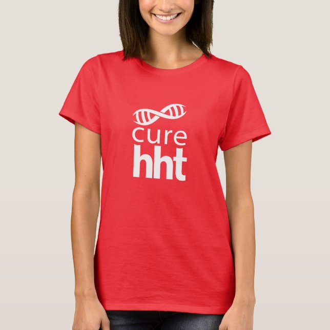 Camiseta Cure HHT ComfortSoft T-shirt (Frente)