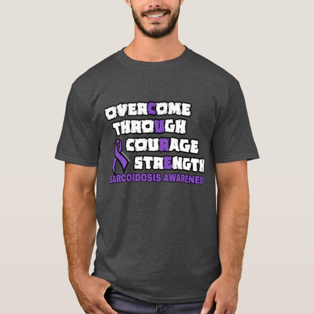 Camiseta CURE...Sarcoidose (Frente)