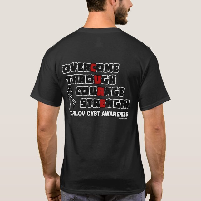 Camiseta CURE... Tarlov Cyst (Verso)