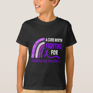 Camiseta Cure Worth Lutando Pela Consciência Da Fibromialgi