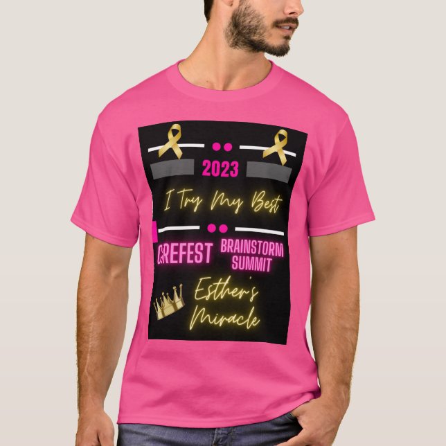 Camiseta CureFest & Brainstorm CureFest 2023 em Milagre de  (Frente)