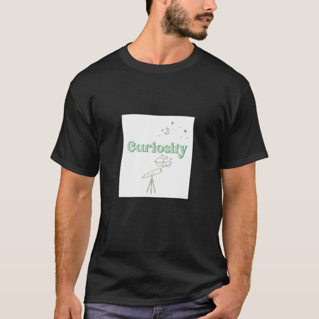 Camiseta Curiosidade (Frente)