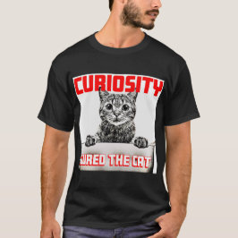 Camiseta Curiosidade Curou o Gato