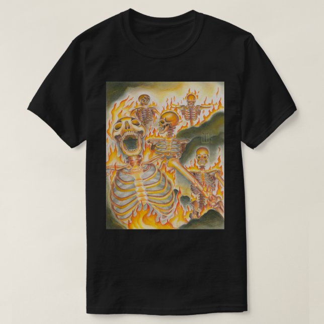 Camiseta Curiosidade Legiões Infernais (Frente do Design)