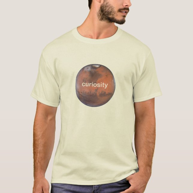 Camiseta Curiosidade Marte (Frente)
