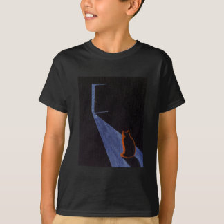 Camiseta "Curiosidade. . "T-shirt das crianças de arte
