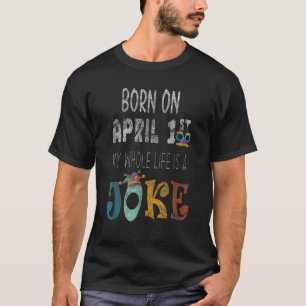 Camiseta Curioso Dia De Abril - Kit De Aniversário Da Brinc