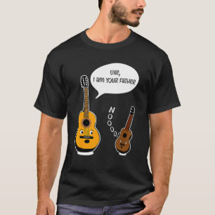 Camiseta Curioso Eu Sou Seu Pai, Ukulele Guitar