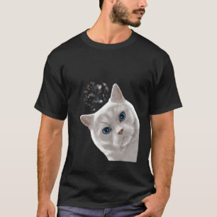 Camiseta Curioso gato britânico Shorthair