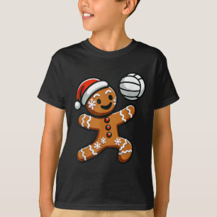 Camiseta Curioso Pão Gingerpão Homem de Voleibol Ki
