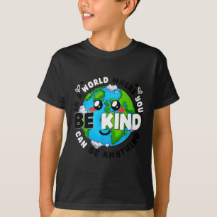 Camiseta Curioso Seja Visto de Dia da Unidade Anti-Bullying