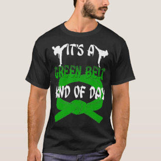 Camiseta Curioso Taekwondo Karate É Um Cinturão Verde Tipo