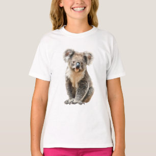 Camiseta Curiosos Filhotes de Coala Australianos Fofos