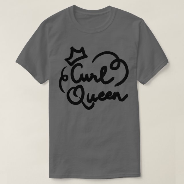 Camiseta Curl Queen (Frente do Design)