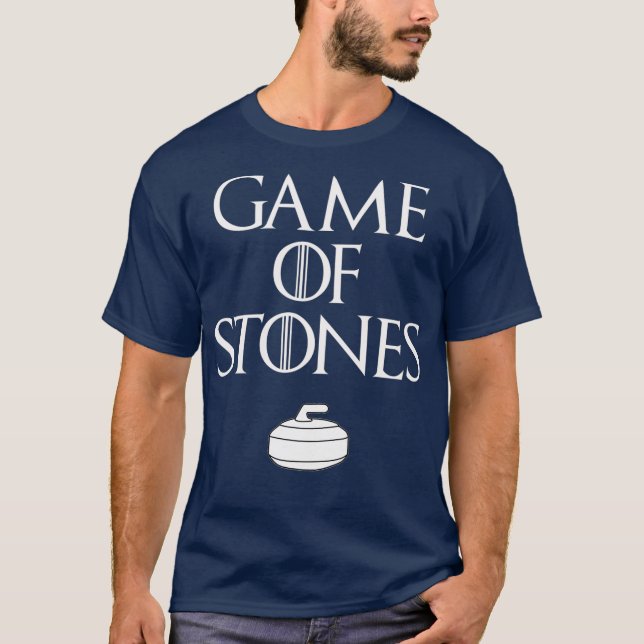 Camiseta Curler Game of Stones Curling (Frente)