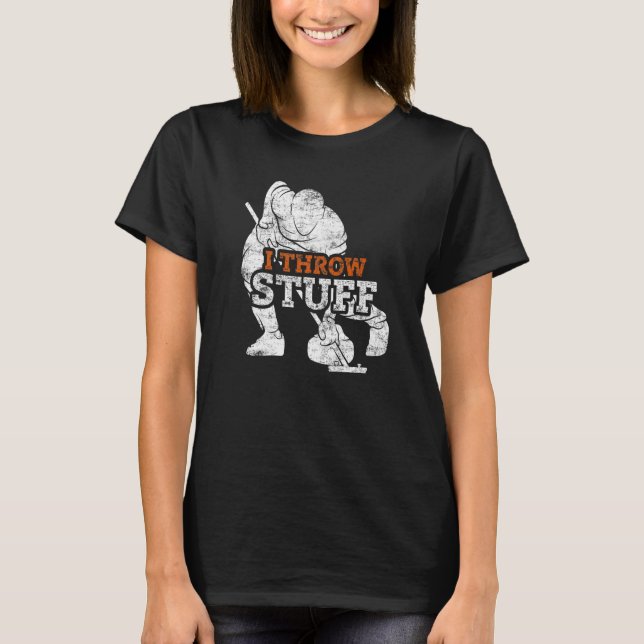 Camiseta Curler I Jogar Coisas Geladas (Frente)