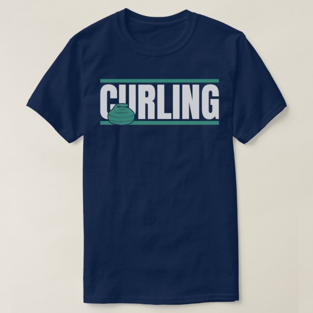 Camiseta Curling 34 (Frente do Design)