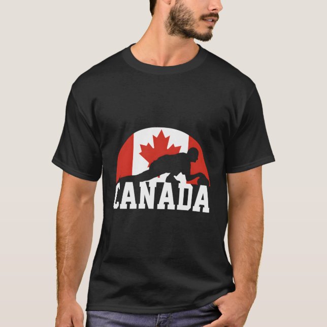 Camiseta Curling Canadá (Frente)