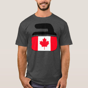 Camiseta Curling Canada Winter Sports Gift Idea