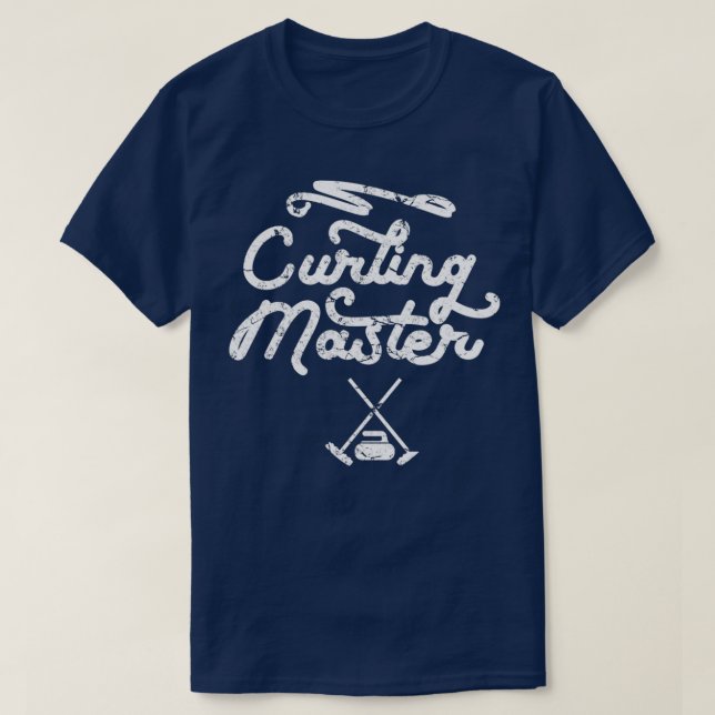 Camiseta Curling Curler 16 (Frente do Design)