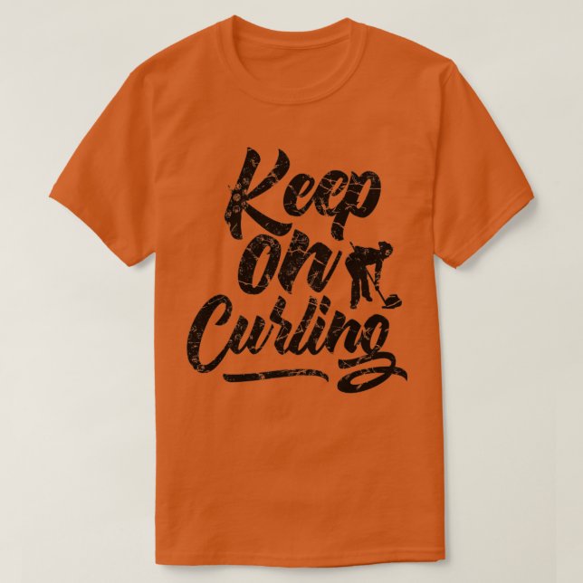 Camiseta Curling Curler 20 (Frente do Design)