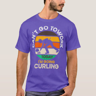 Camiseta Curling Curling Curling Winter Sports Curling