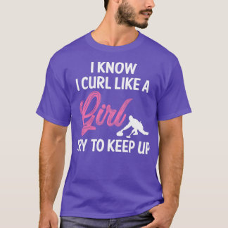 Camiseta Curling Curling Girl