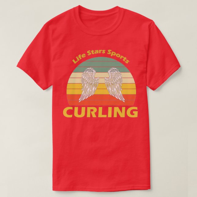 Camiseta Curling Curling Sport (Frente do Design)