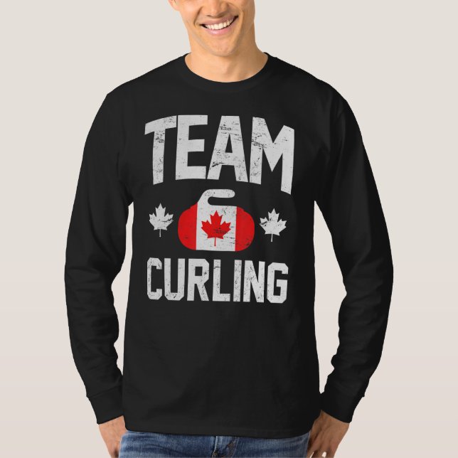Camiseta Curling do Team Canada (Frente)