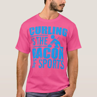 Camiseta Curling É O Bacon Do Esportes Molhados Azul