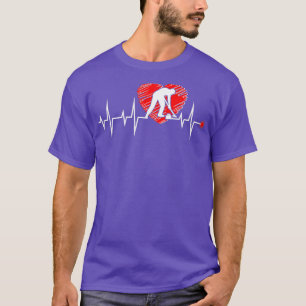 Camiseta Curling é o meu Heartbeat