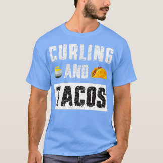 Camiseta Curling e Tacos Curvagem e amante de tacos