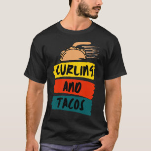 Camiseta Curling E Tacos Engraçado 2