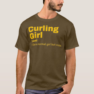 Camiseta Curling Girl