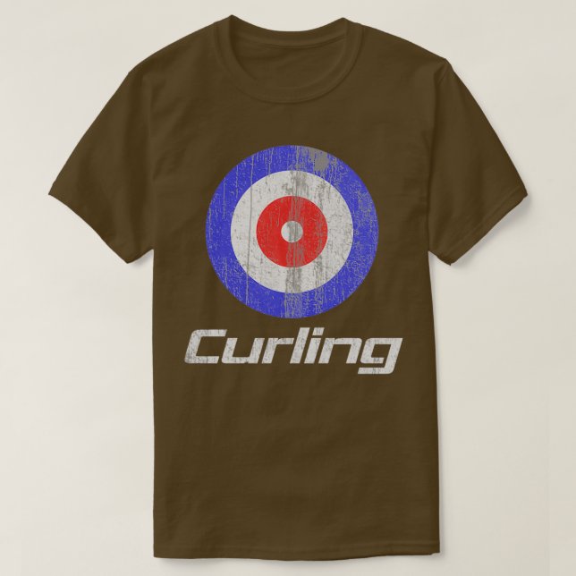 Camiseta Curling Hobby Sport Game Gift 7 (Frente do Design)