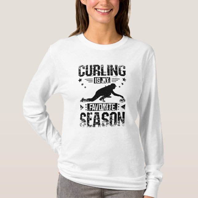 Camiseta Curling Is My Season (Frente)