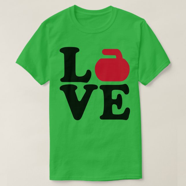 Camiseta Curling Love 7 (Frente do Design)