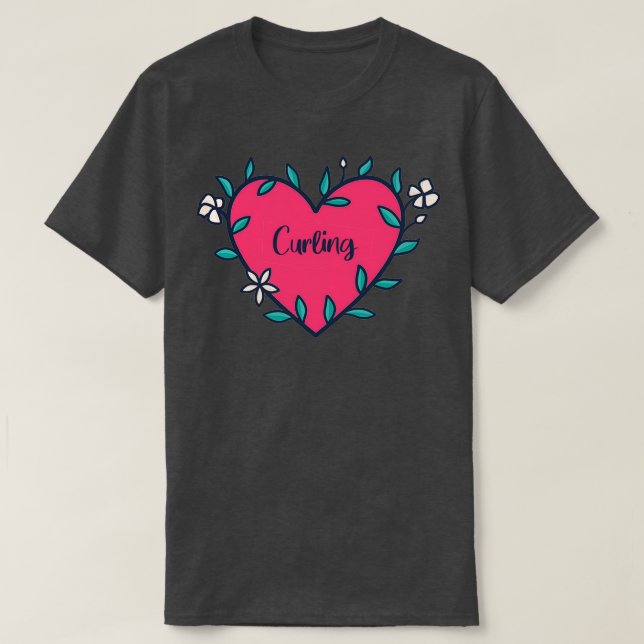 Camiseta Curling Lover (Frente do Design)