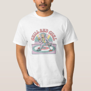 Camiseta Curling Lovers Ideia do presente
