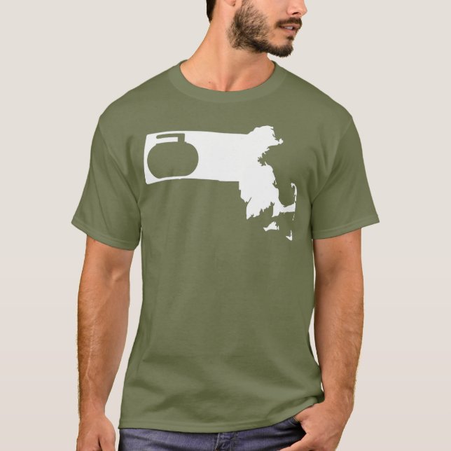 Camiseta Curling Massachusetts (Frente)