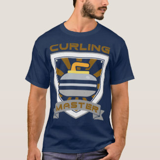 Camiseta Curling Master Curling jogo de coagulação