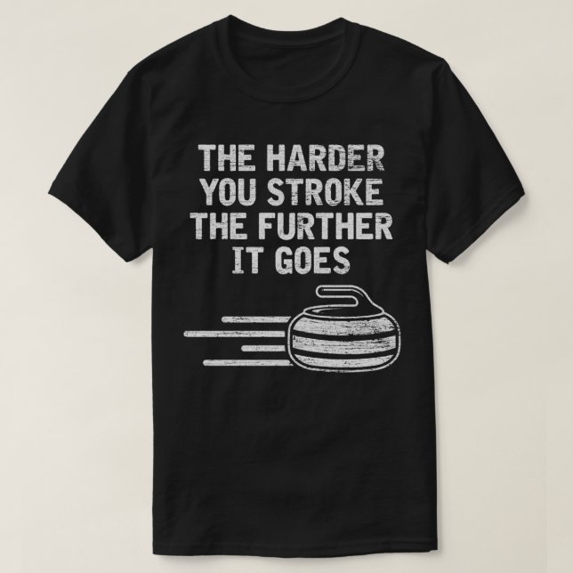 Camiseta Curling profissional (Frente do Design)
