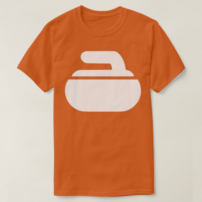 Camiseta Curling Rock 4 (Frente do Design)